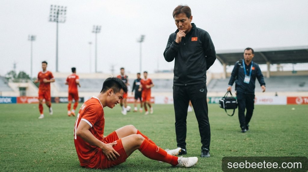 FIFA ASEAN Cup 2026: Chấn thương của Hoàng Đức và bài toán nhân sự cho HLV Kim Sang-sik